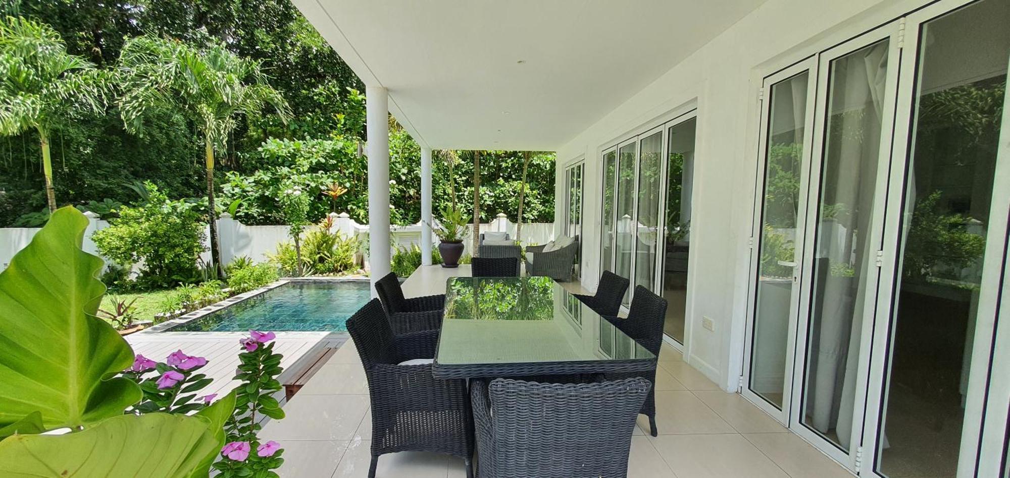 Villa Blanc - Chateau Elysium Beau Vallon  Exterior foto